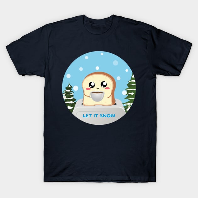 let it snow snowball T-Shirt by TeeCQ